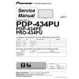 PIONEER PDP-434PC/TAXQ Service Manual cover photo