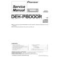 PIONEER DEH-P8000R/UC Service Manual cover photo