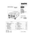 SANYO PLC9000 Service Manual cover photo