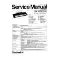 TECHNICS SX-KN2000 Service Manual cover photo