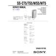 SONY SS-WS5 Service Manual cover photo