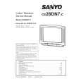 SANYO CE28DN7C Service Manual cover photo