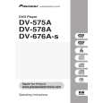 PIONEER DV-575A-S/KUXCN/CA Owner's Manual cover photo