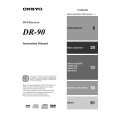 ONKYO DR90 Owner's Manual cover photo