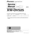 PIONEER XW-DV525/MVXJ Service Manual cover photo