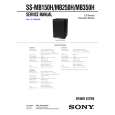 SONY SSMB150H Service Manual cover photo