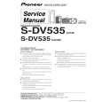 PIONEER S-DV535/XJC/E Service Manual cover photo