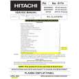 HITACHI 32HDT50 Service Manual cover photo