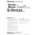 PIONEER S-DV525/XCN Service Manual cover photo
