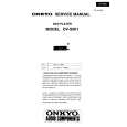 ONKYO DVS501 Service Manual cover photo