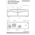 KENWOOD MA300 Service Manual cover photo