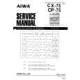 AIWA CP75 Service Manual cover photo