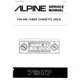 ALPINE 7307 Service Manual cover photo