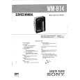 SONY WMB14 Service Manual cover photo