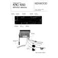 KENWOOD KRC-1050 Service Manual cover photo