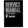 AKAI X-300 Service Manual cover photo