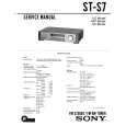 SONY STS7 Service Manual cover photo