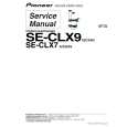PIONEER SE-CLX9/XZC/EW5 Service Manual cover photo