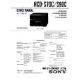 SONY HCDS70C Service Manual cover photo