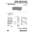 SONY STRDE1015G Service Manual cover photo