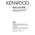 KENWOOD KDCC510FM Owner's Manual cover photo