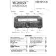 KENWOOD TS2000 Service Manual cover photo