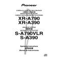 PIONEER X-A390/DBDXJ Owner's Manual cover photo