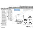 SONY VGNFS115B Service Manual cover photo