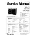 TECHNICS SB-F5K Service Manual cover photo