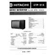 HITACHI CTP215 Service Manual cover photo