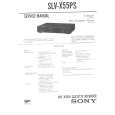 SONY SLVX55PS Service Manual cover photo