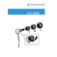 SENNHEISER CX 400 Owner's Manual cover photo