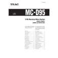TEAC MC-D95 Owner's Manual cover photo
