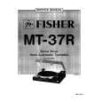FISHER FT37R Service Manual cover photo