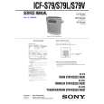 SONY ICFS79 Service Manual cover photo
