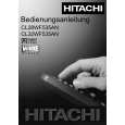 HITACHI CL28WF535AN Owner's Manual cover photo