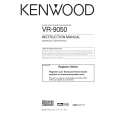 KENWOOD VR9050 Owner's Manual cover photo