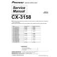 PIONEER CX-3158 Service Manual cover photo