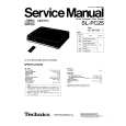 TECHNICS SLPC25 Service Manual cover photo