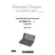 CASIO A11 CASSIOP Service Manual cover photo