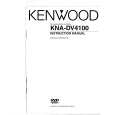 KENWOOD KNADV4100 Owner's Manual cover photo