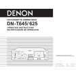 DENON DNT645 Owner's Manual cover photo