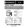 HITACHI P25 Service Manual cover photo