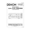 DENON AVR-1802 Service Manual cover photo