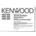 KENWOOD KRC202 Owner's Manual cover photo