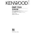 KENWOOD DMF-7020 Owner's Manual cover photo