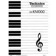 TECHNICS SX-KN1000 Owner's Manual cover photo