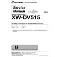 PIONEER XW-DV515/LFXJ Service Manual cover photo