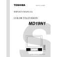 TOSHIBA MD19N1 Service Manual cover photo