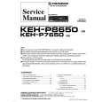 PIONEER KEHP7650 ES Service Manual cover photo